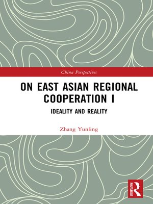 cover image of On East Asian Regional Cooperation I
